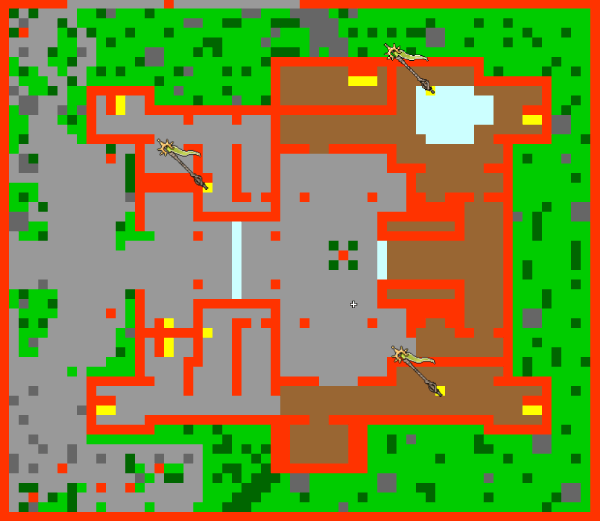 Castle floor